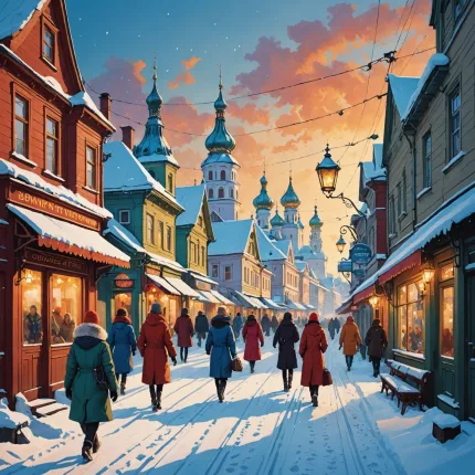 Путешествия с новыми открытиями: от Тюмени зимой до русского района в Нью-Йорке